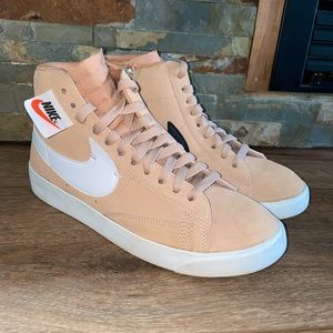 Women’s Tan Nike Blazers